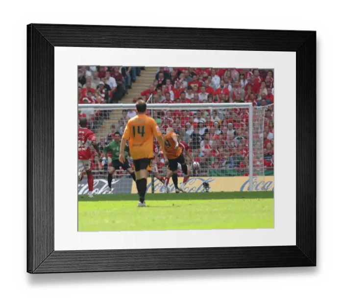 Framed Print : Dean Windass's Dramatic Play-Off Final Goal for Bristol City