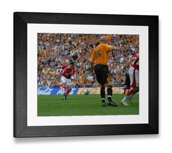 Framed Print : Lee Johnson's Euphoric Moment: Promotion to Championship with Bristol City Framed Print : Lee Johnson's Euphoric Moment: Promotion to Championship with Bristol City