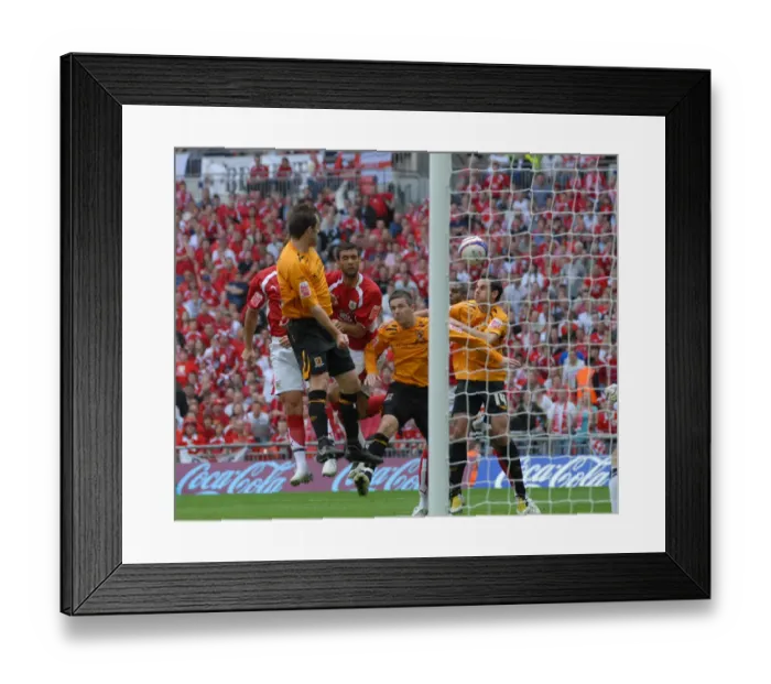 Framed Print : Lee Trundle's Epic Header: Bristol City's Thrilling Play-Off Final Victory Framed Print : Lee Trundle's Epic Header: Bristol City's Thrilling Play-Off Final Victory