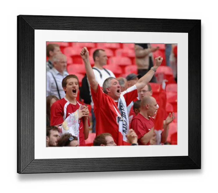 Framed Print : Bristol City FC's Thrilling Play-Off Victory: Season 07-08 - Play-Off Final Triumph Framed Print : Bristol City FC's Thrilling Play-Off Victory: Season 07-08 - Play-Off Final Triumph