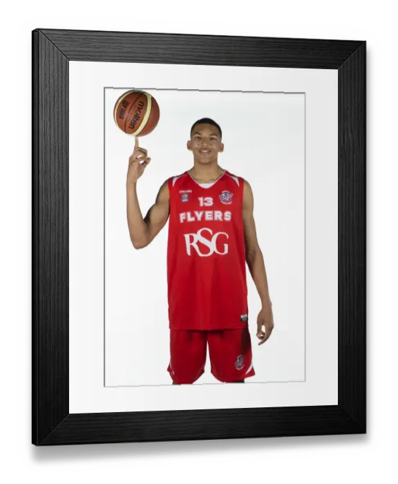 Framed Print : Bristol Academy Flyers in Action: Deane Williams at SGS Wise Campus (September 2014) Framed Print : Bristol Academy Flyers in Action: Deane Williams at SGS Wise Campus (September 2014)