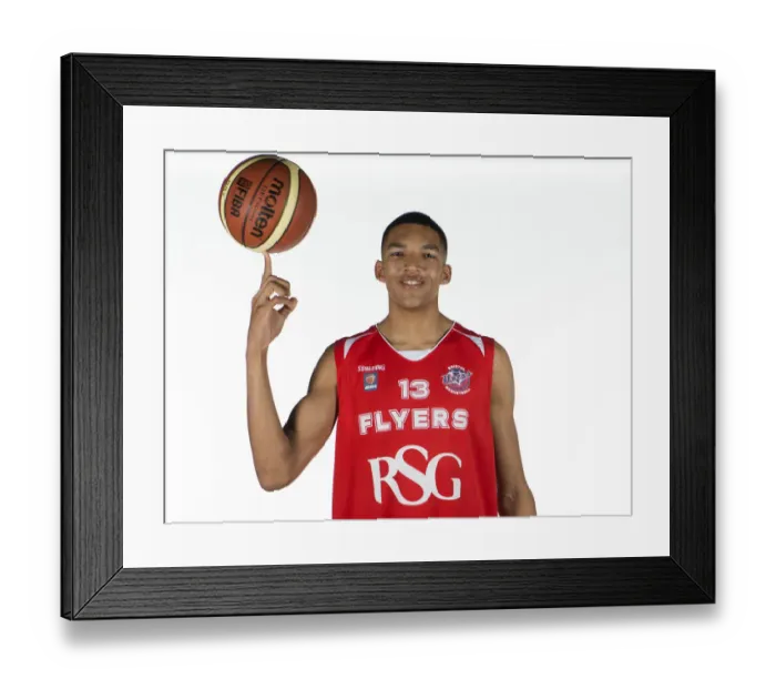 Framed Print : Deane Williams in Action: Bristol Academy Flyers Basketball at SGS Wise Campus (September 2014) Framed Print : Deane Williams in Action: Bristol Academy Flyers Basketball at SGS Wise Campus (September 2014)