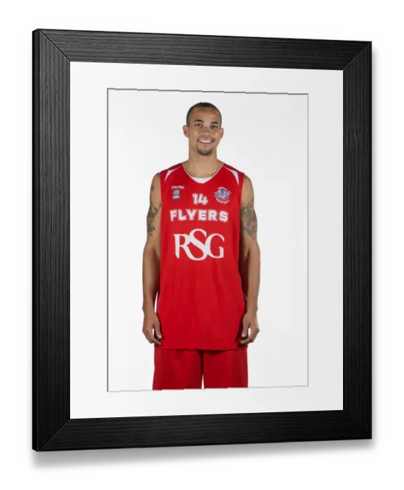 Framed Print : Bristol City Football Club's Doug McLaughlin-Williams in Action: Basketball Star Framed Print : Bristol City Football Club's Doug McLaughlin-Williams in Action: Basketball Star