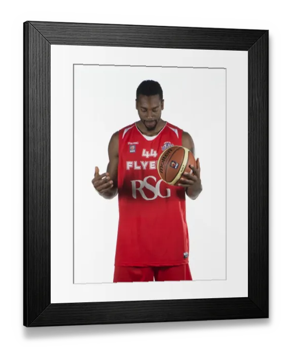 Framed Print : Bristol Academy Flyers: Jordan Ranklin in Action at SGS Wise Campus (September 2014)