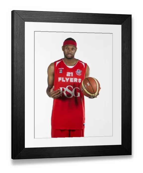 Framed Print : Bristol City FC Welcomes New Basketball Star Doug McLaughlin-Williams Framed Print : Bristol City FC Welcomes New Basketball Star Doug McLaughlin-Williams