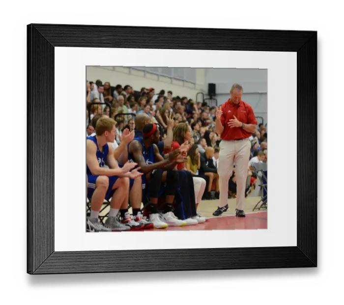 Framed Print : Sean Kilmartin Celebrates Bristol Flyers Victory over USA Select Team Framed Print : Sean Kilmartin Celebrates Bristol Flyers Victory over USA Select Team