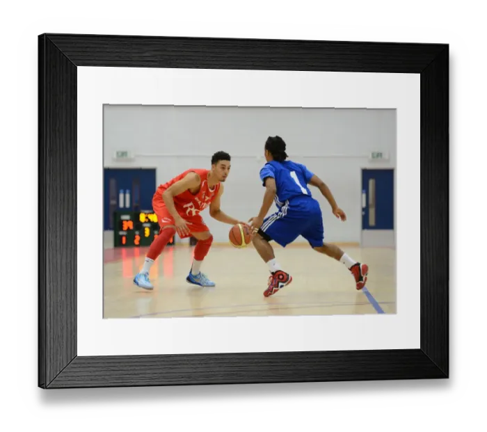 Framed Print : Bristol Flyers vs USA Select Team: Clash on the Court (September 11, 2014)