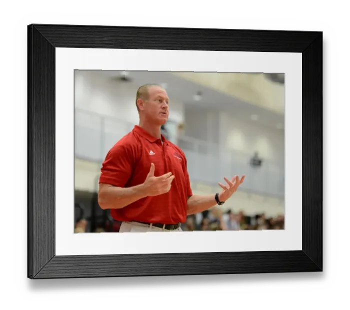 Framed Print : Coach Kilmartin Gives Directions During Bristol Flyers vs USA Select Match, 11 / 09 / 2014 Framed Print : Coach Kilmartin Gives Directions During Bristol Flyers vs USA Select Match, 11 / 09 / 2014
