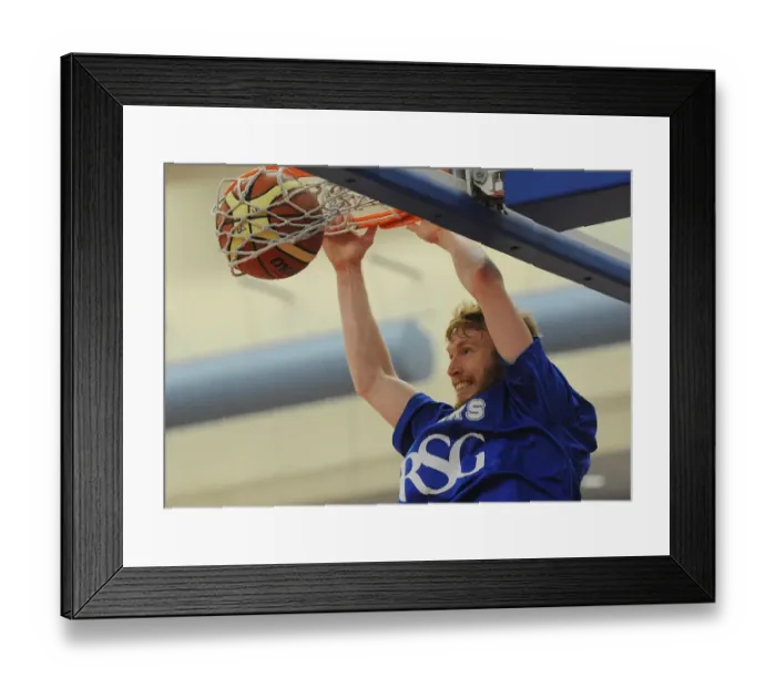 Framed Print : Intense Basketball Showdown: Flyers vs. Raiders Framed Print : Intense Basketball Showdown: Flyers vs. Raiders