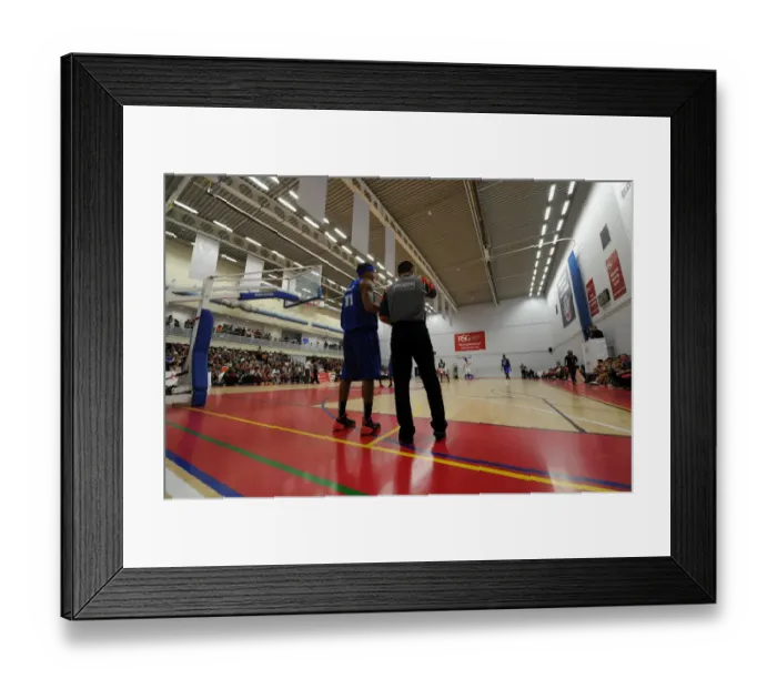 Framed Print : Bristol Flyers vs. Plymouth Raiders Showdown in British Basketball League at SGS Wise Campus (September 2014) Framed Print : Bristol Flyers vs. Plymouth Raiders Showdown in British Basketball League at SGS Wise Campus (September 2014)