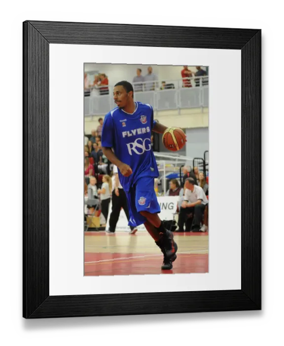 Framed Print : British Basketball League: Showdown between Bristol Flyers and Plymouth Raiders at SGS Wise Campus (September 2014) Framed Print : British Basketball League: Showdown between Bristol Flyers and Plymouth Raiders at SGS Wise Campus (September 2014)