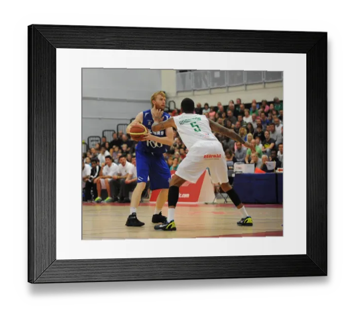 Framed Print : Intense Rivalry: Flyers vs. Raiders at SGS Wise Campus - Mathias Seilund's Focus (British Basketball League) Framed Print : Intense Rivalry: Flyers vs. Raiders at SGS Wise Campus - Mathias Seilund's Focus (British Basketball League)