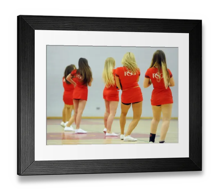 Framed Print : Thrilling British Basketball League Match: Flyers vs. Raiders at SGS Wise Campus