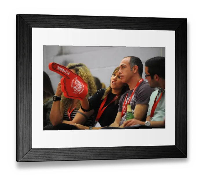 Framed Print : British Basketball League: Showdown between Bristol Flyers and Plymouth Raiders at SGS Wise Campus