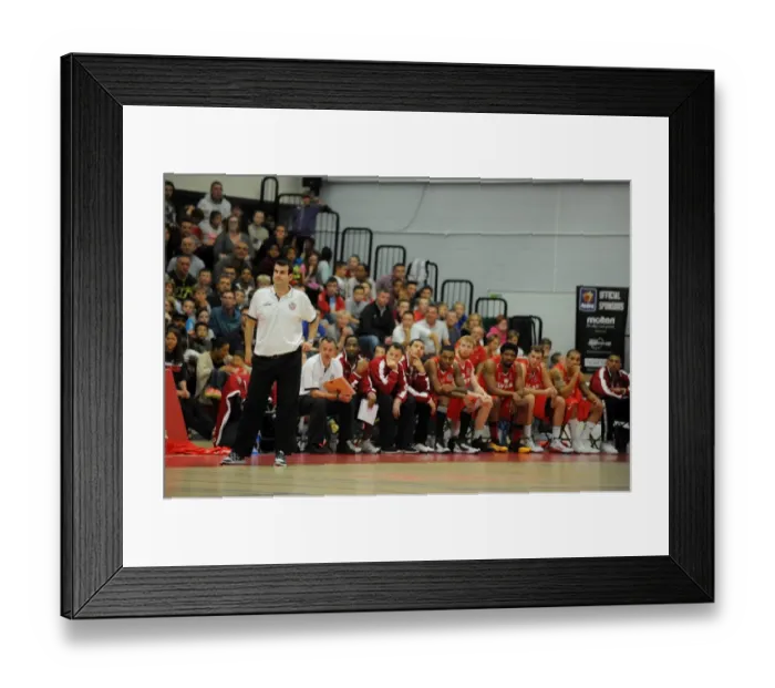 Framed Print : Basketball Rivalry: Flyers vs. Raiders Clash at Wise Campus - Andreas Kapoulas and the Intense Battle between Bristol and Plymouth Teams