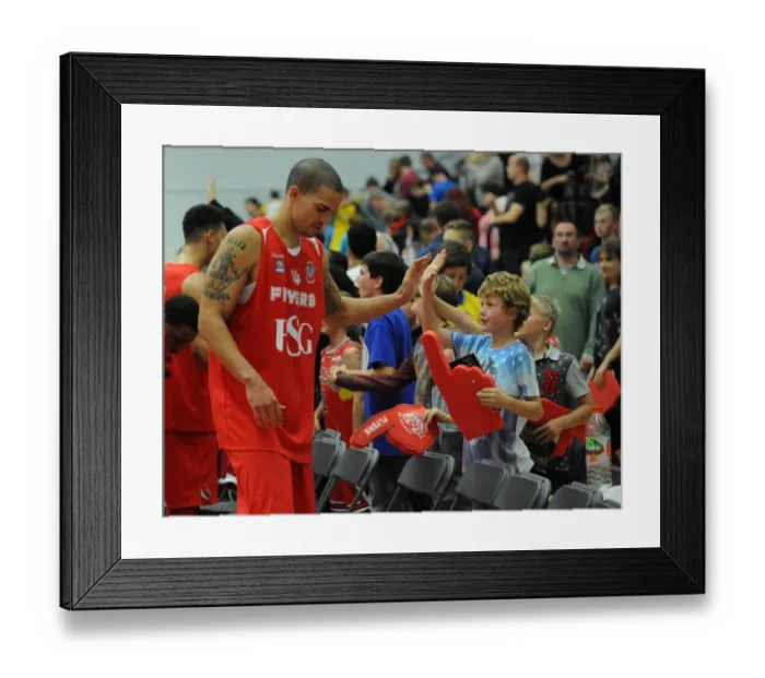 Framed Print : Basketball Fever: Thrilling Victory Celebration at Wise Campus - Bristol Flyers vs. Plymouth Raiders (BBL Cup) Framed Print : Basketball Fever: Thrilling Victory Celebration at Wise Campus - Bristol Flyers vs. Plymouth Raiders (BBL Cup)