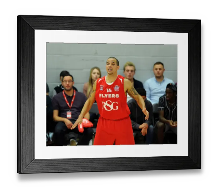 Framed Print : British Basketball Cup: A Intense Showdown - Bristol Flyers vs. Plymouth Raiders Framed Print : British Basketball Cup: A Intense Showdown - Bristol Flyers vs. Plymouth Raiders