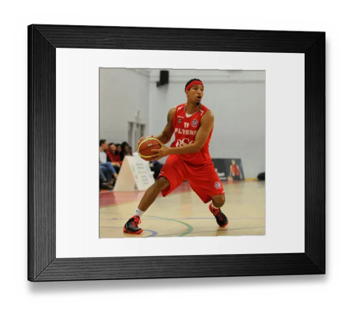 Framed Print : Intense Basketball Clash: Bristol Flyers vs. Durham Wildcats at SGS Wise Campus Framed Print : Intense Basketball Clash: Bristol Flyers vs. Durham Wildcats at SGS Wise Campus