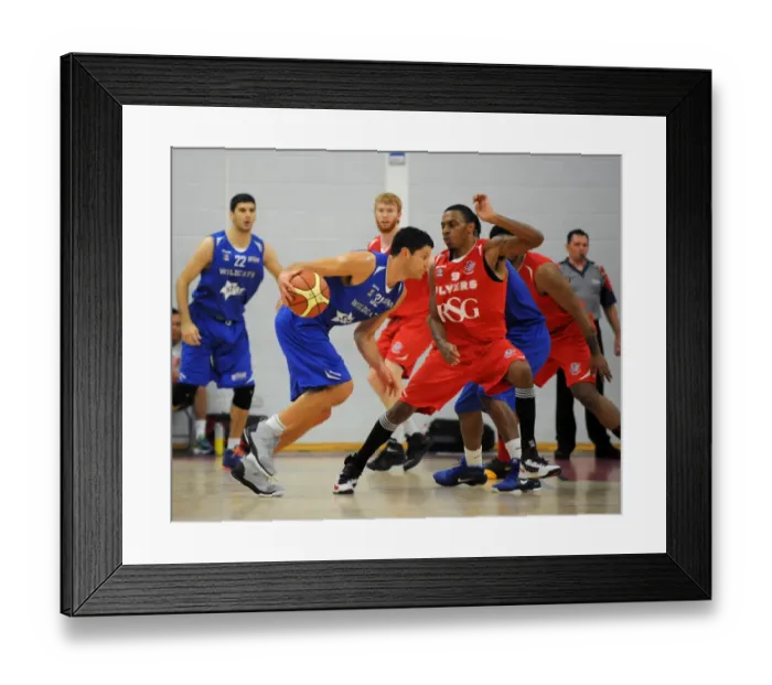 Framed Print : Intense Rivalry: Flyers vs. Wildcats Showdown - Basketball Clash at SGS Wise Campus Framed Print : Intense Rivalry: Flyers vs. Wildcats Showdown - Basketball Clash at SGS Wise Campus