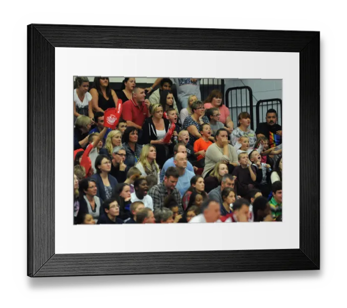 Framed Print : Intense Rivalry: Flyers vs. Wildcats Basketball Showdown at SGS Wise Campus Framed Print : Intense Rivalry: Flyers vs. Wildcats Basketball Showdown at SGS Wise Campus