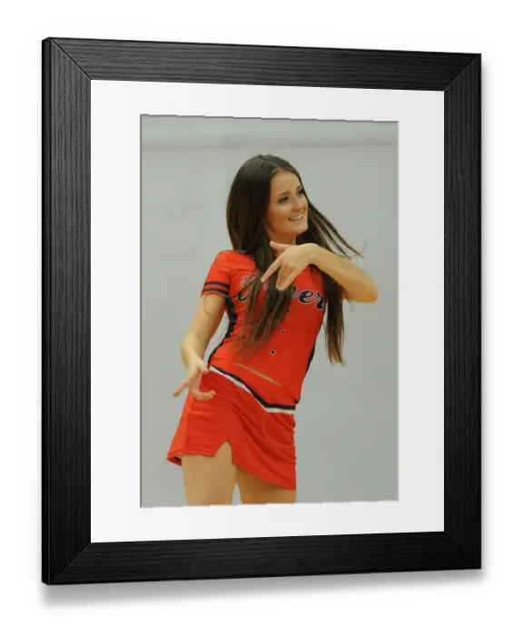 Framed Print : British Basketball League: Exciting Match-up between Bristol Flyers and Durham Wildcats at SGS Wise Campus