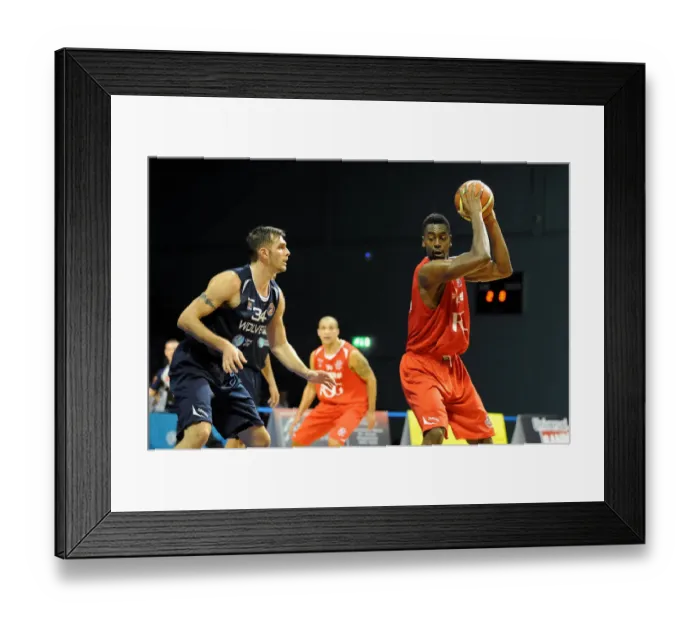 Framed Print : British Basketball League Cup: Intense Action from Worcester Wolves vs. Bristol Flyers featuring Alif Bland Framed Print : British Basketball League Cup: Intense Action from Worcester Wolves vs. Bristol Flyers featuring Alif Bland