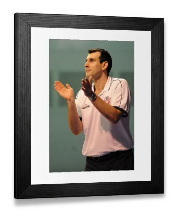 Framed Print : BBL Cup: Worcester Wolves vs. Bristol Flyers - Andreas Kapoulas Leads Flyers