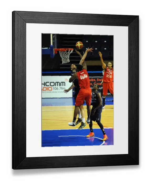 Framed Print : Intense Moment: Alif Bland's Focus in BBL Cup: Worcester Wolves vs. Bristol Flyers Framed Print : Intense Moment: Alif Bland's Focus in BBL Cup: Worcester Wolves vs. Bristol Flyers
