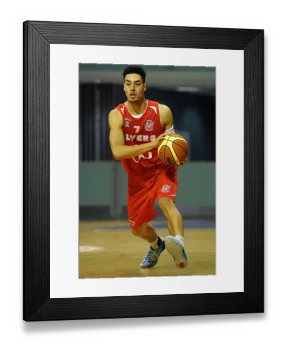 Framed Print : Intense Action: Worcester Wolves vs. Bristol Flyers in British Basketball League Cup Framed Print : Intense Action: Worcester Wolves vs. Bristol Flyers in British Basketball League Cup