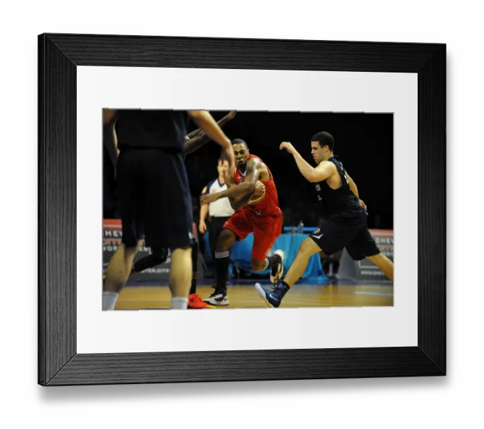 Framed Print : Intense Rivalry on the Basketball Court: Doug Herring vs. Worcester Wolves vs. Bristol Flyers in British Basketball League Cup Framed Print : Intense Rivalry on the Basketball Court: Doug Herring vs. Worcester Wolves vs. Bristol Flyers in British Basketball League Cup