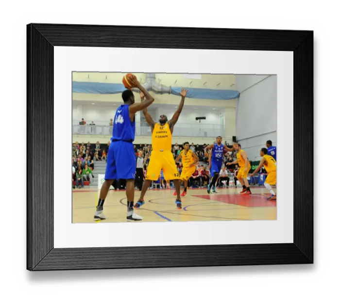 Framed Print : Bristol Flyers Alif Bland in Intense Basketball Moment: Seeking a Pass Against Sheffield Sharks Framed Print : Bristol Flyers Alif Bland in Intense Basketball Moment: Seeking a Pass Against Sheffield Sharks