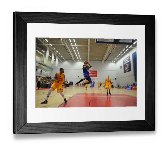 Framed Print : Bristol Flyers vs. Sheffield Sharks: Clash on the Court (08-11-14) Framed Print : Bristol Flyers vs. Sheffield Sharks: Clash on the Court (08-11-14)