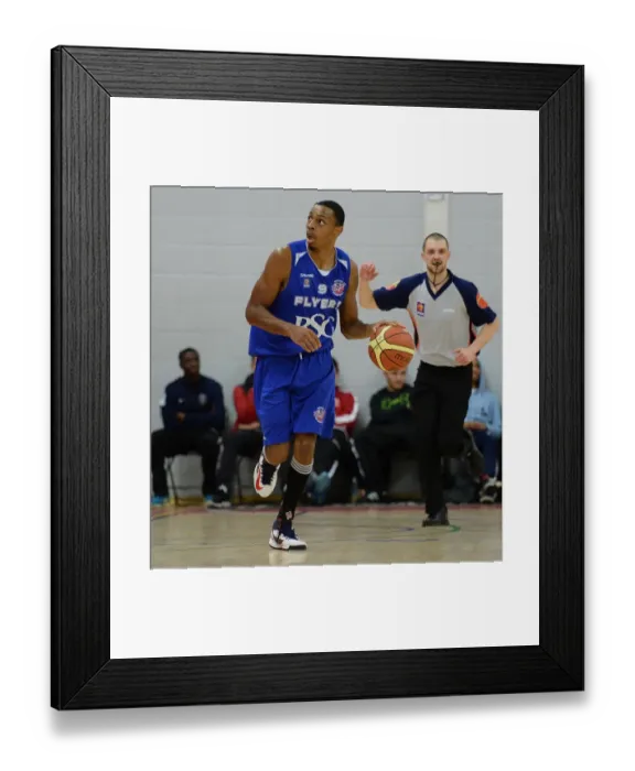 Framed Print : Intense Rivalry: Flyers vs. Sharks Basketball Showdown - British Basketball League Framed Print : Intense Rivalry: Flyers vs. Sharks Basketball Showdown - British Basketball League