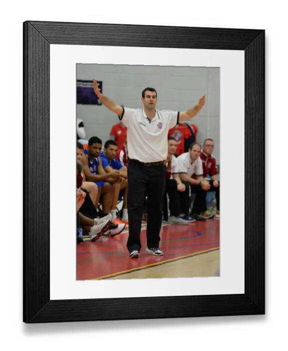 Framed Print : Andreas Kapoulas Guides Bristol Flyers in Intense BBL Basketball Clash Against Sheffield Sharks Framed Print : Andreas Kapoulas Guides Bristol Flyers in Intense BBL Basketball Clash Against Sheffield Sharks