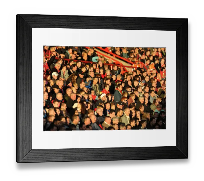 Framed Print : Bristol City Fans Watch Intently at Ashton Gate during Bristol City vs Preston North End, Sky Bet League One Match (November 2014) Framed Print : Bristol City Fans Watch Intently at Ashton Gate during Bristol City vs Preston North End, Sky Bet League One Match (November 2014)