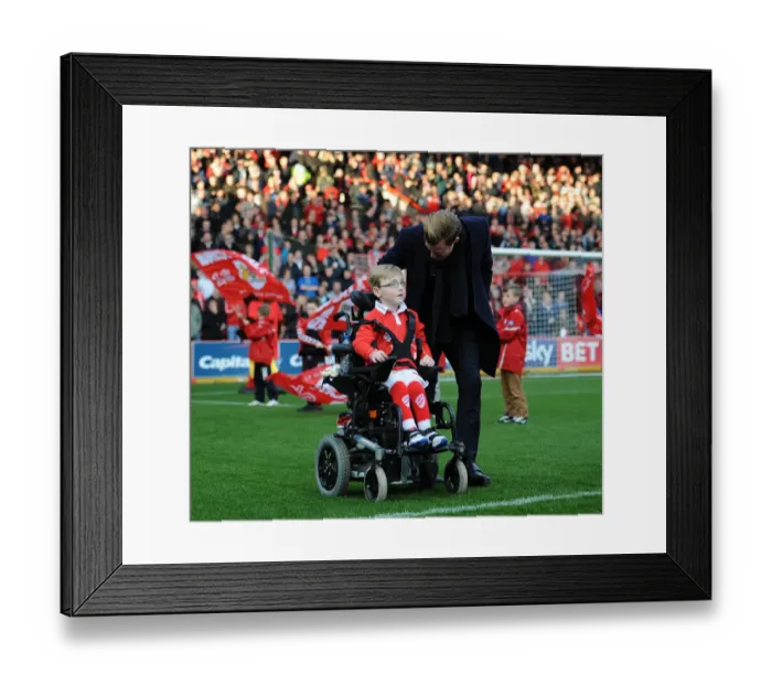Framed Print : Bristol City: Wade Elliott and Oskar Pycroft in Action during a Thrilling Sky Bet League One Match, November 2014