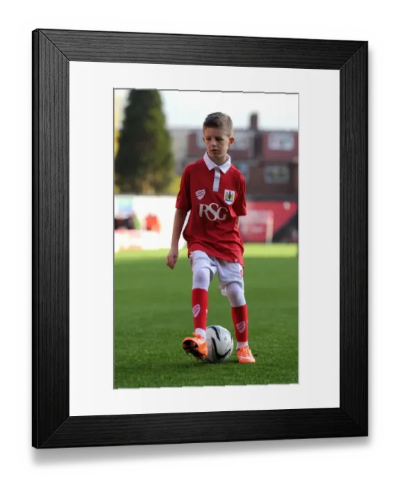 Framed Print : Bristol City vs Preston North End: A Football Rivalry in Sky Bet League One at Ashton Gate Stadium (November 2014)