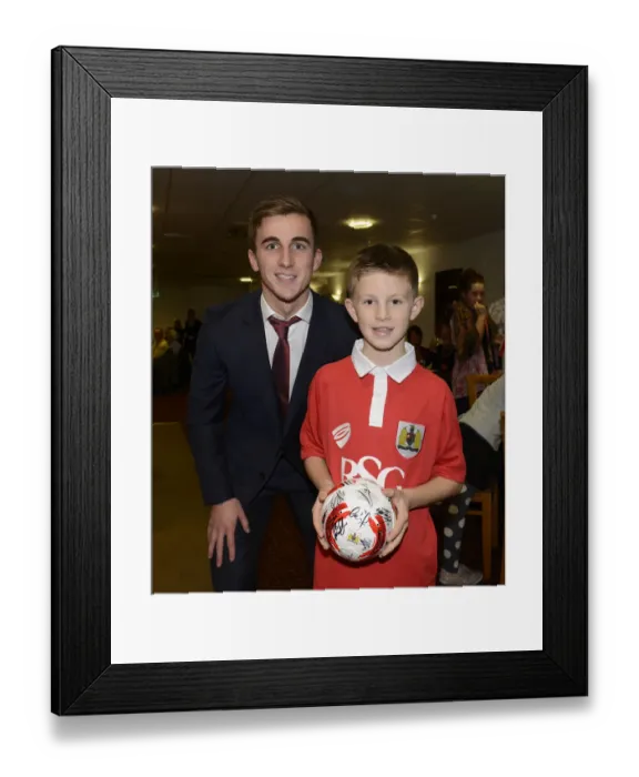 Framed Print : Man of the Match: Ashton Gate Showdown - Bristol City vs Preston North End, 22nd November 2014