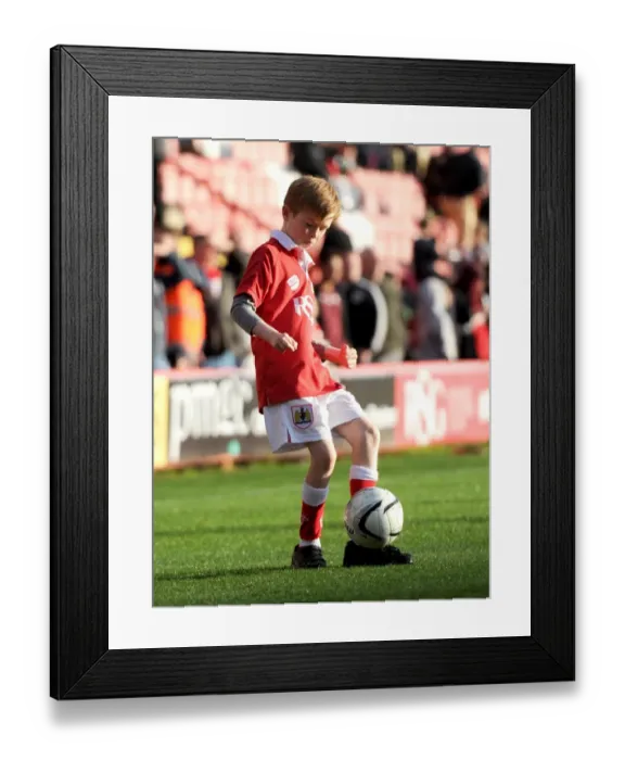 Framed Print : Bristol City vs Preston North End: A Football Rivalry in Sky Bet League One at Ashton Gate Stadium - November 2014