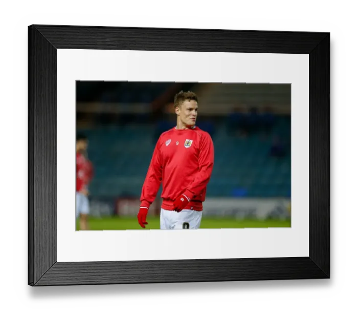 Framed Print : Newly Signed Matt Smith Witnesses Peterborough United vs. Bristol City Debut Framed Print : Newly Signed Matt Smith Witnesses Peterborough United vs. Bristol City Debut