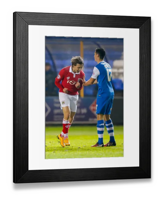 Framed Print : Luke Freeman's Stunner: Bristol City Ahead vs Peterborough United, 2014 Framed Print : Luke Freeman's Stunner: Bristol City Ahead vs Peterborough United, 2014