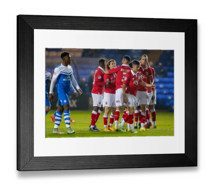 Framed Print : Luke Freeman's Early Strike: Bristol City Takes the Lead over Peterborough United, 2014 Framed Print : Luke Freeman's Early Strike: Bristol City Takes the Lead over Peterborough United, 2014