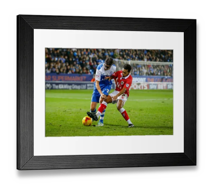Framed Print : Korey Smith vs Christian Burgess Clash: Peterborough United vs Bristol City Football Rivalry Framed Print : Korey Smith vs Christian Burgess Clash: Peterborough United vs Bristol City Football Rivalry