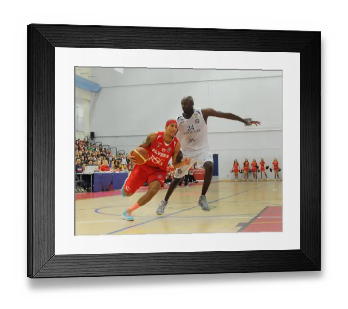 Framed Print : Bristol Flyers vs Cheshire Phoenix: Action-Packed Basketball Showdown at SGS Wise Campus Framed Print : Bristol Flyers vs Cheshire Phoenix: Action-Packed Basketball Showdown at SGS Wise Campus