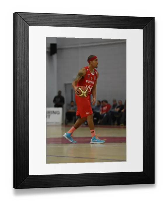 Framed Print : Bristol Flyers in Action: Greg Streete with the Ball vs Cheshire Phoenix Framed Print : Bristol Flyers in Action: Greg Streete with the Ball vs Cheshire Phoenix