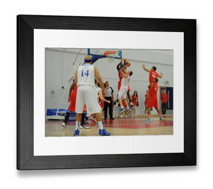 Framed Print : Intense Basketball Moment: Alif Bland Blocks Shot - Bristol Flyers vs Cheshire Phoenix Framed Print : Intense Basketball Moment: Alif Bland Blocks Shot - Bristol Flyers vs Cheshire Phoenix