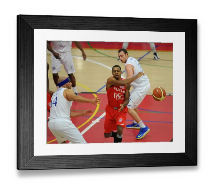 Framed Print : Bristol Flyers in Action: Doug Herring Dishes Out a Pass Framed Print : Bristol Flyers in Action: Doug Herring Dishes Out a Pass