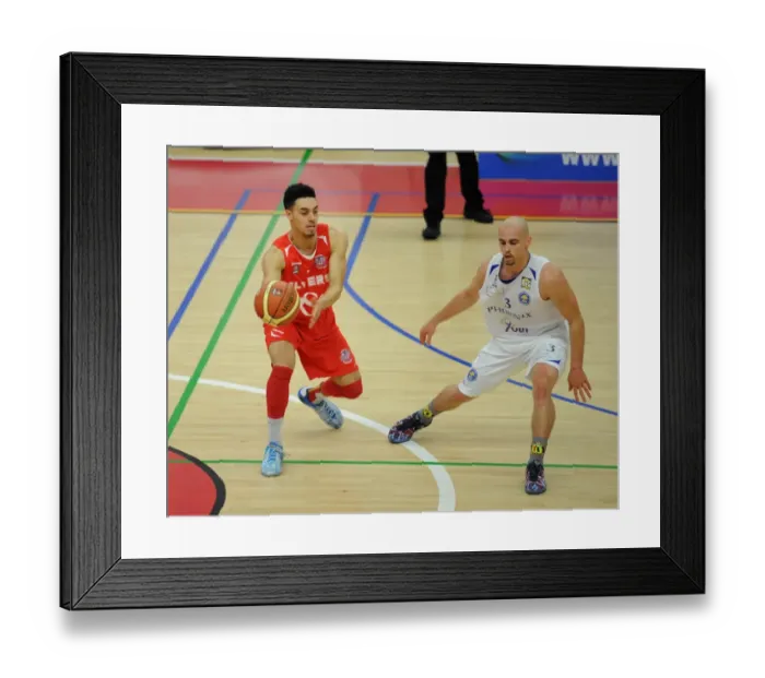 Framed Print : Bristol Flyers Roy Owen: Pivotal Pass in Basketball Clash vs Cheshire Phoenix Framed Print : Bristol Flyers Roy Owen: Pivotal Pass in Basketball Clash vs Cheshire Phoenix