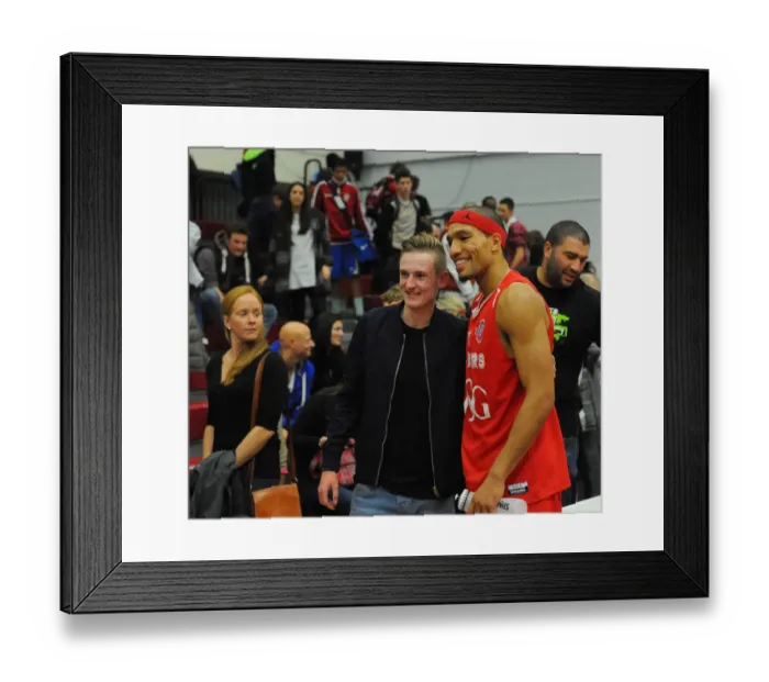 Framed Print : Bristol Flyers Greg Streete Celebrates with Fans after Victory over Cheshire Phoenix Framed Print : Bristol Flyers Greg Streete Celebrates with Fans after Victory over Cheshire Phoenix