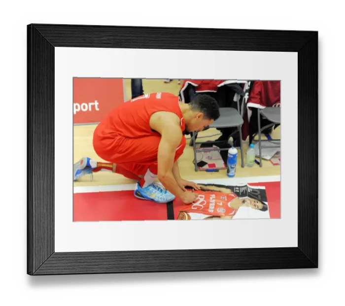 Framed Print : Bristol Flyers Roy Owen Signing Autographs at SGS Wise Campus: Basketball Action vs Cheshire Phoenix Framed Print : Bristol Flyers Roy Owen Signing Autographs at SGS Wise Campus: Basketball Action vs Cheshire Phoenix